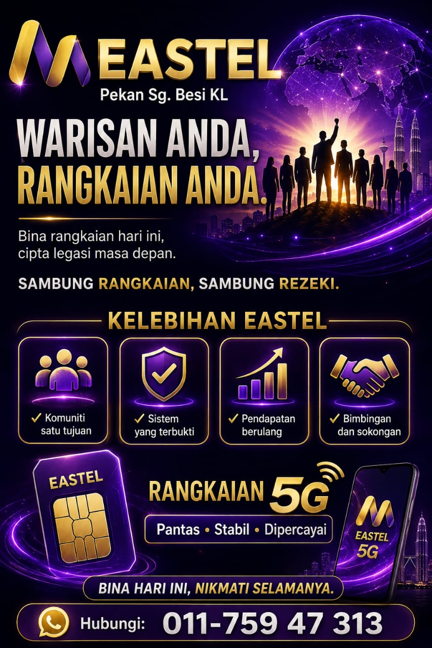 Poster Eastel warisan anda, rangkaian anda